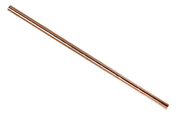 8INCH - Solid Rose Gold Paper Straw