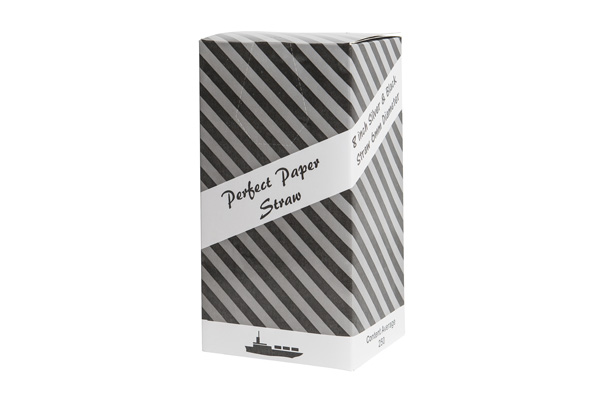8INCH - SILVER & BLACK STRIPPED