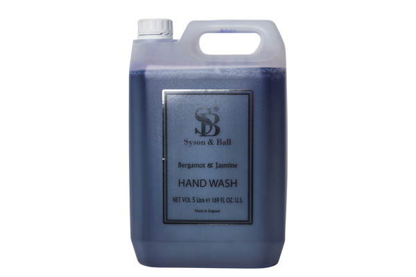 Syson & Ball 5Ltr Hand Wash Bergamot and jasmine