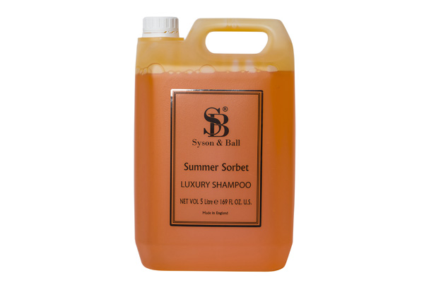 Syson & Ball 5Ltr Luxury Shampoo Summer Sorbet