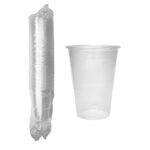 10oz CE Marked Clear PP Half Pint To Brim Plastic