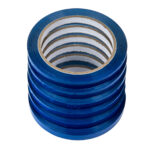 9mm x 66mtr blue butchers tape 76mm core