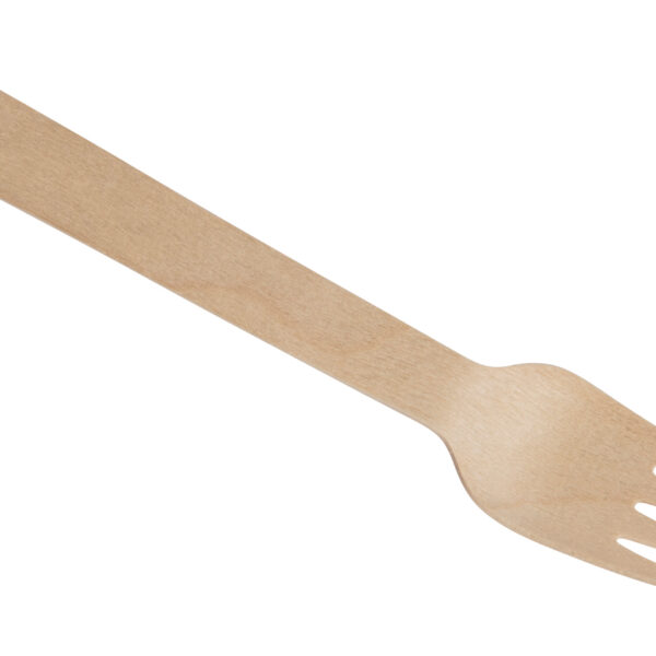 Wooden Cutlery Fork 160mm