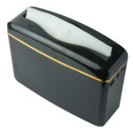 Table/Counter top hand towel dispenser - black