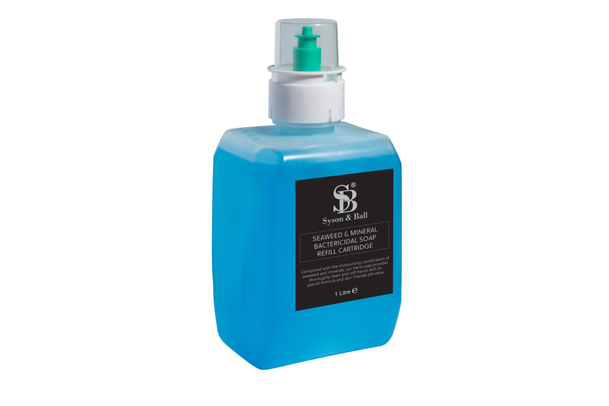 1 litre Seaweed and Mineral Bactericidal Liquid Handsoap Re-Fill Cartridge