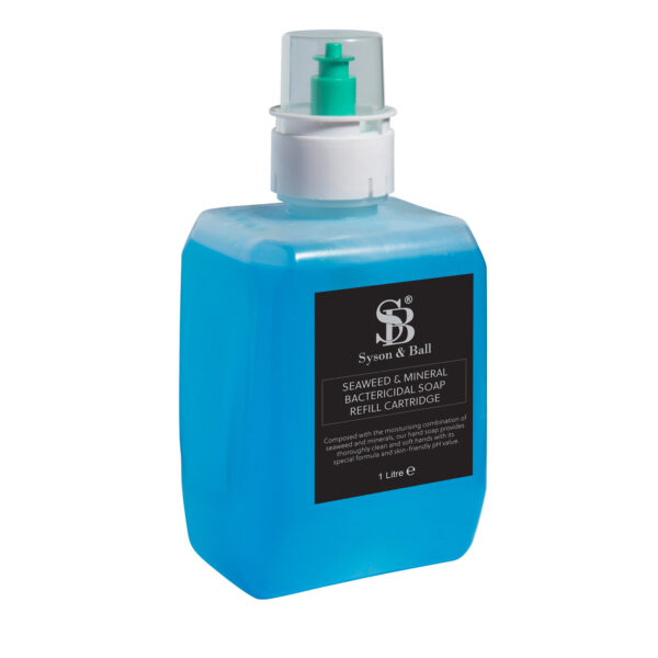 1 litre Seaweed and Mineral Bactericidal Liquid Handsoap Re-Fill Cartridge
