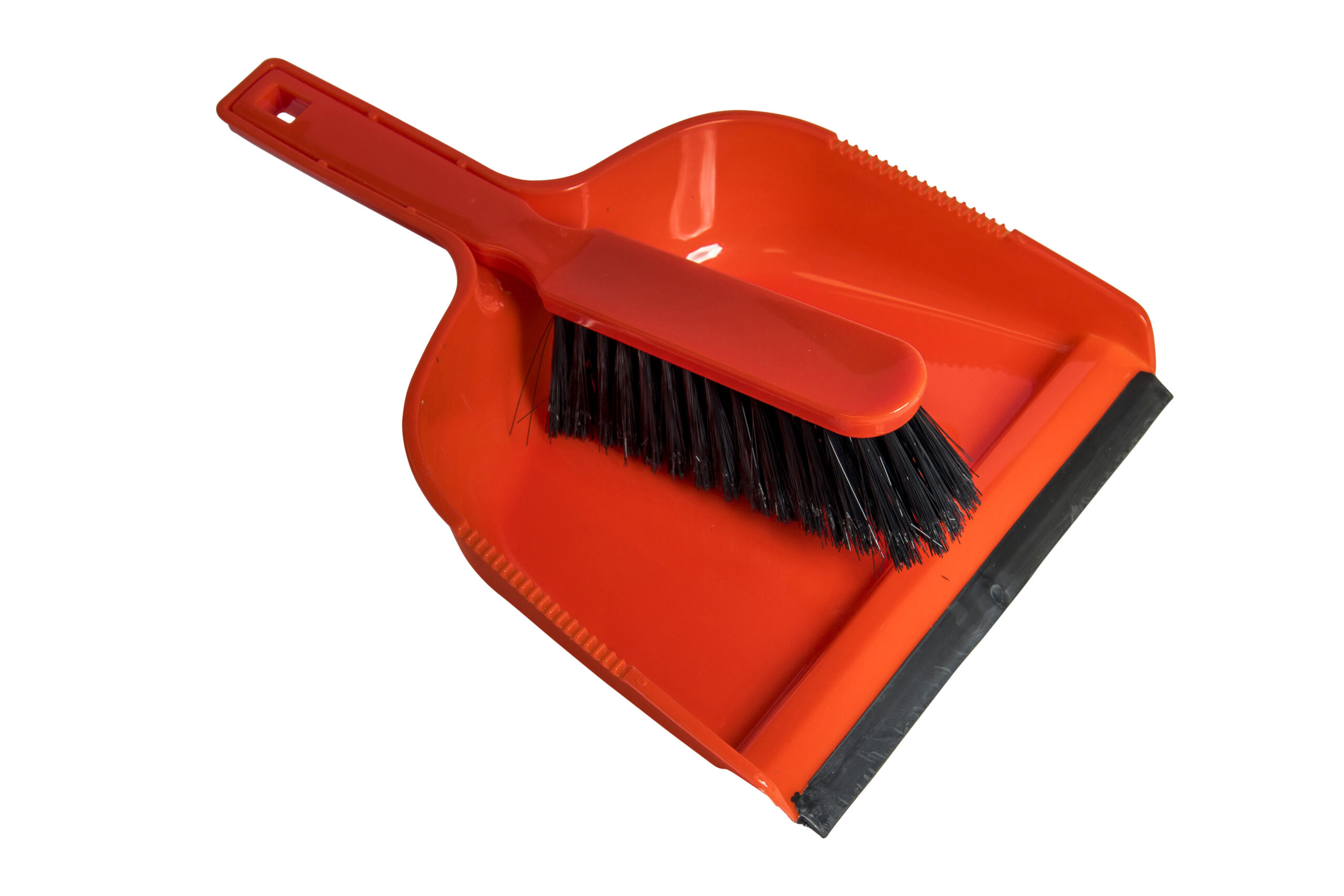 Sparkleit Red Dustpan & Brush Set