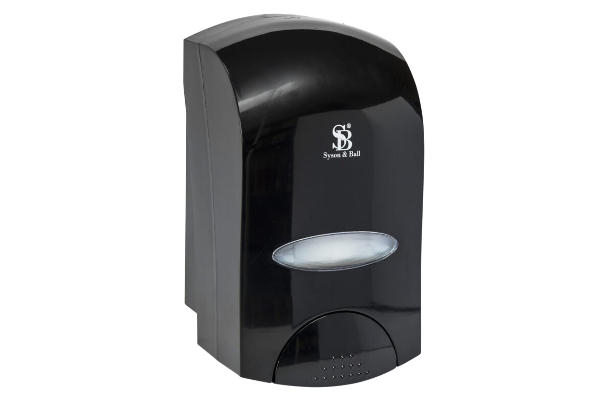 Black Bulk Fill Liquid Soap Dispenser