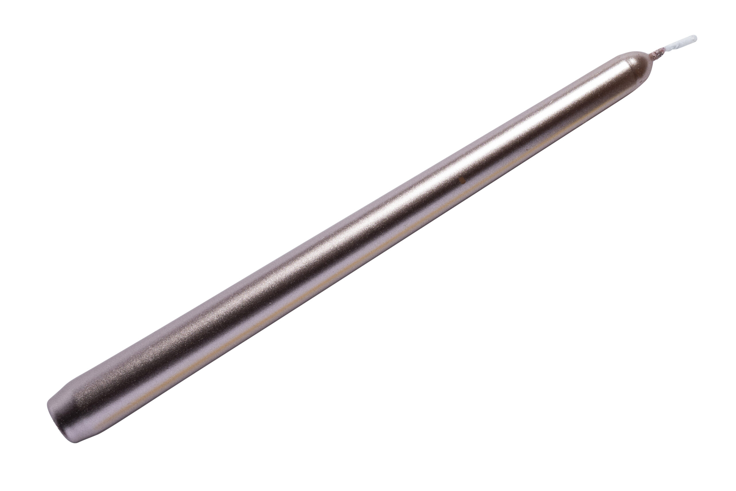 10 Inch Rose Gold Taper Candles 4x25s
