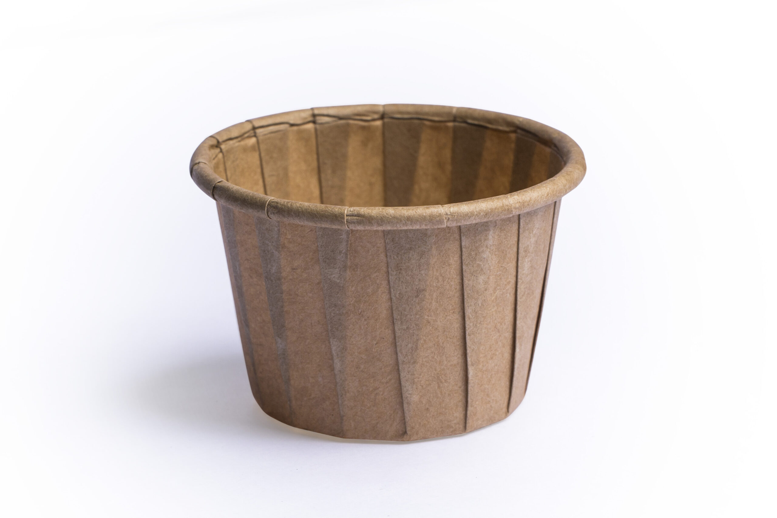 1oz Own Identity Kraft Paper Souffle Cups / Pots