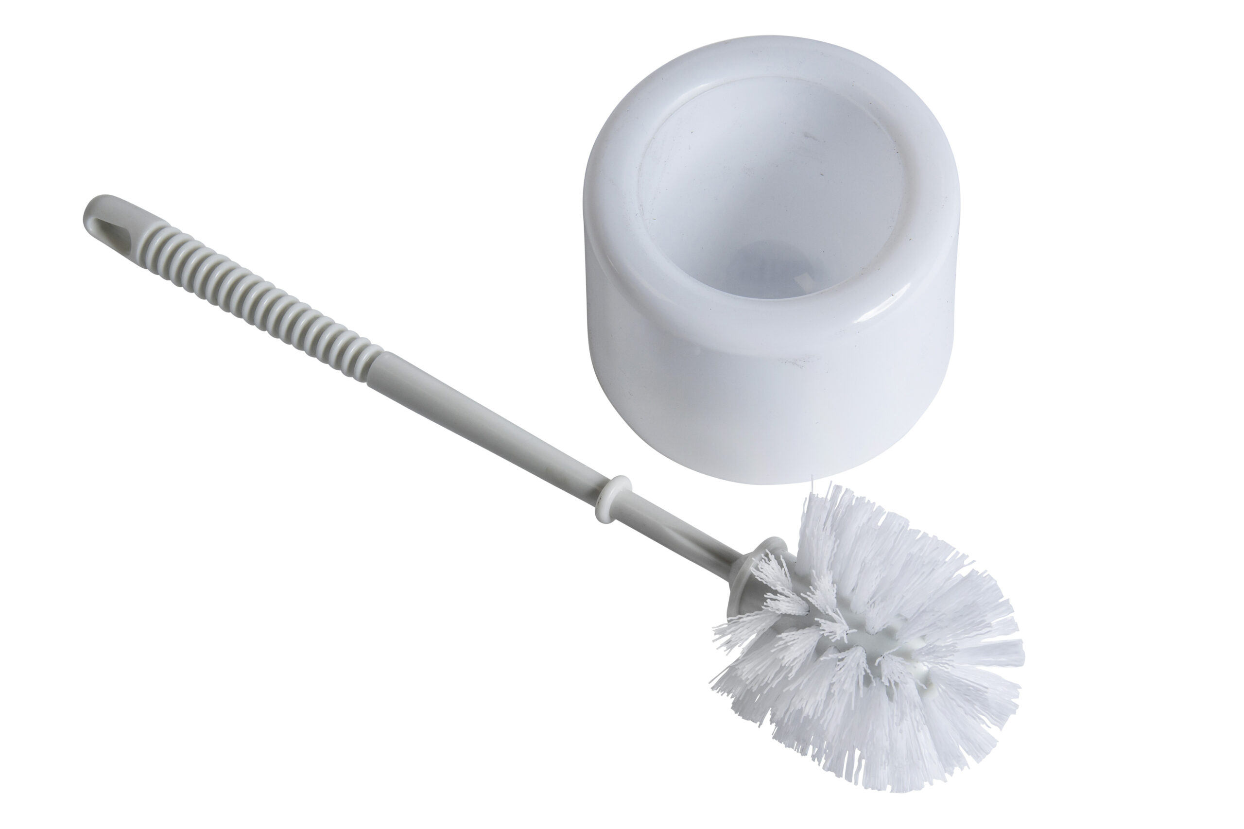 Sparkleit White Toilet Brush Set