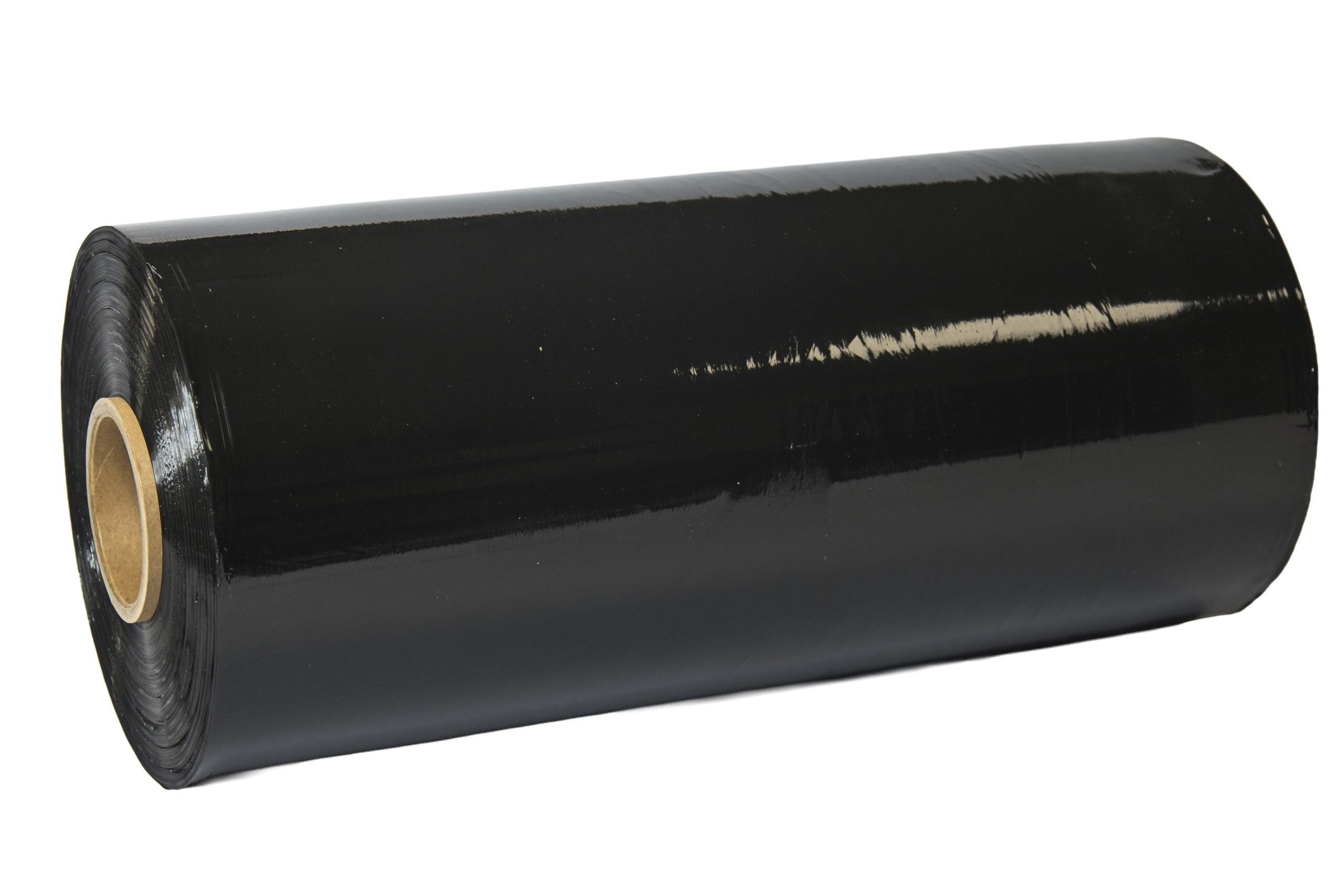 1500Mtr x 500mm 23 Micron Black Machine Wrap