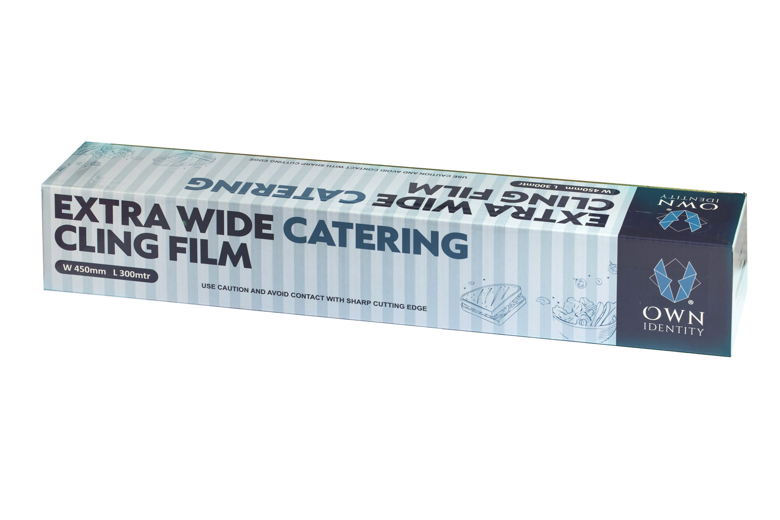 450mm x 300Mtr Own Identity Catering Cling Film