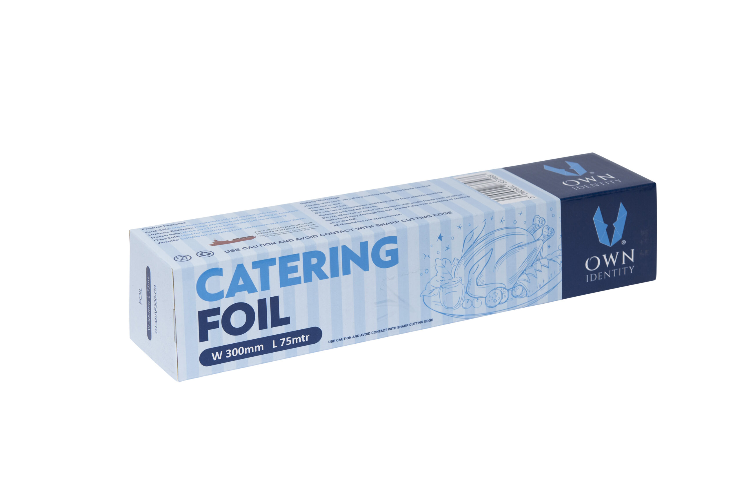 300mm x 75Mtr Own Identity Catering Foil