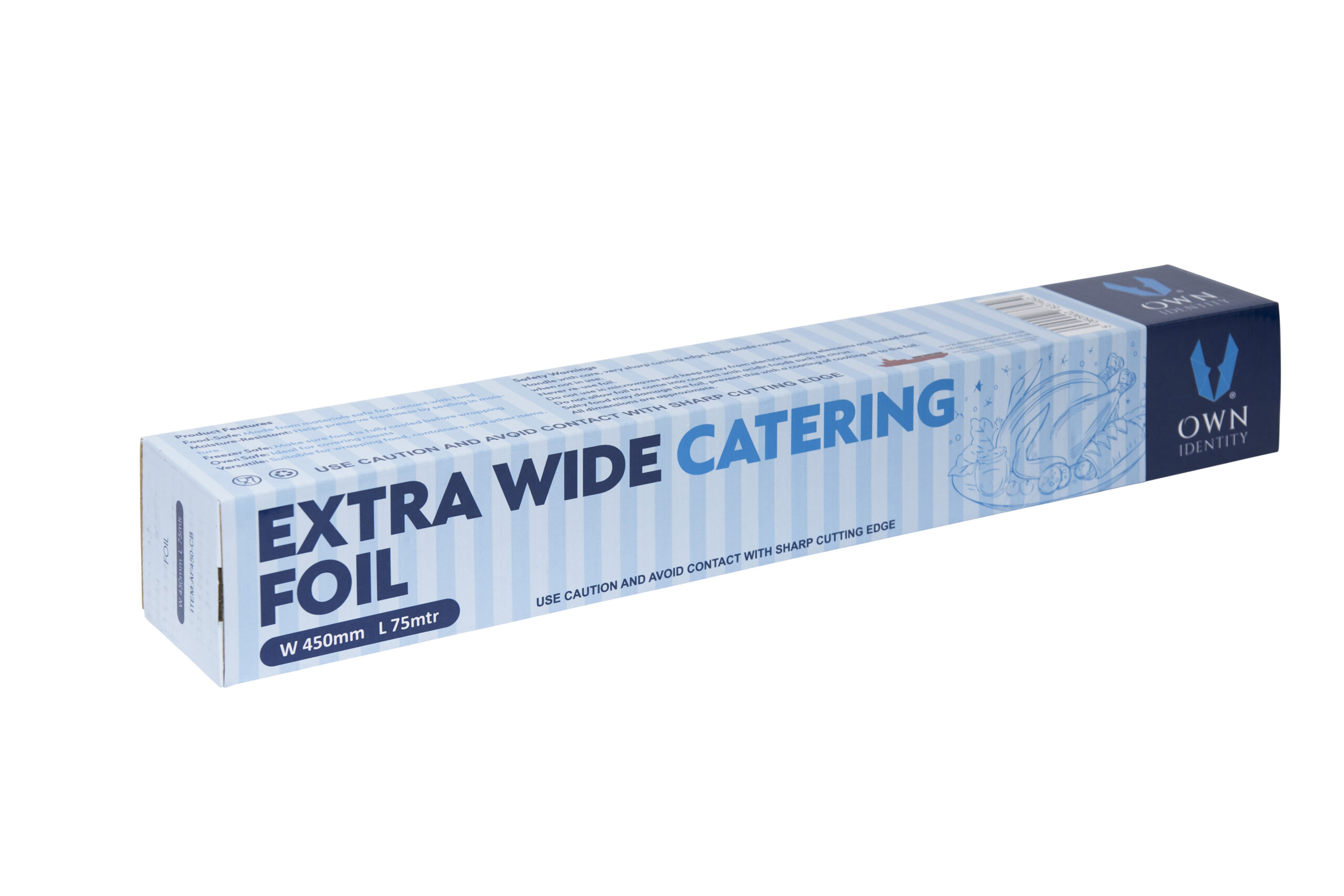 450mm x 75Mtr Own Identity Catering Foil