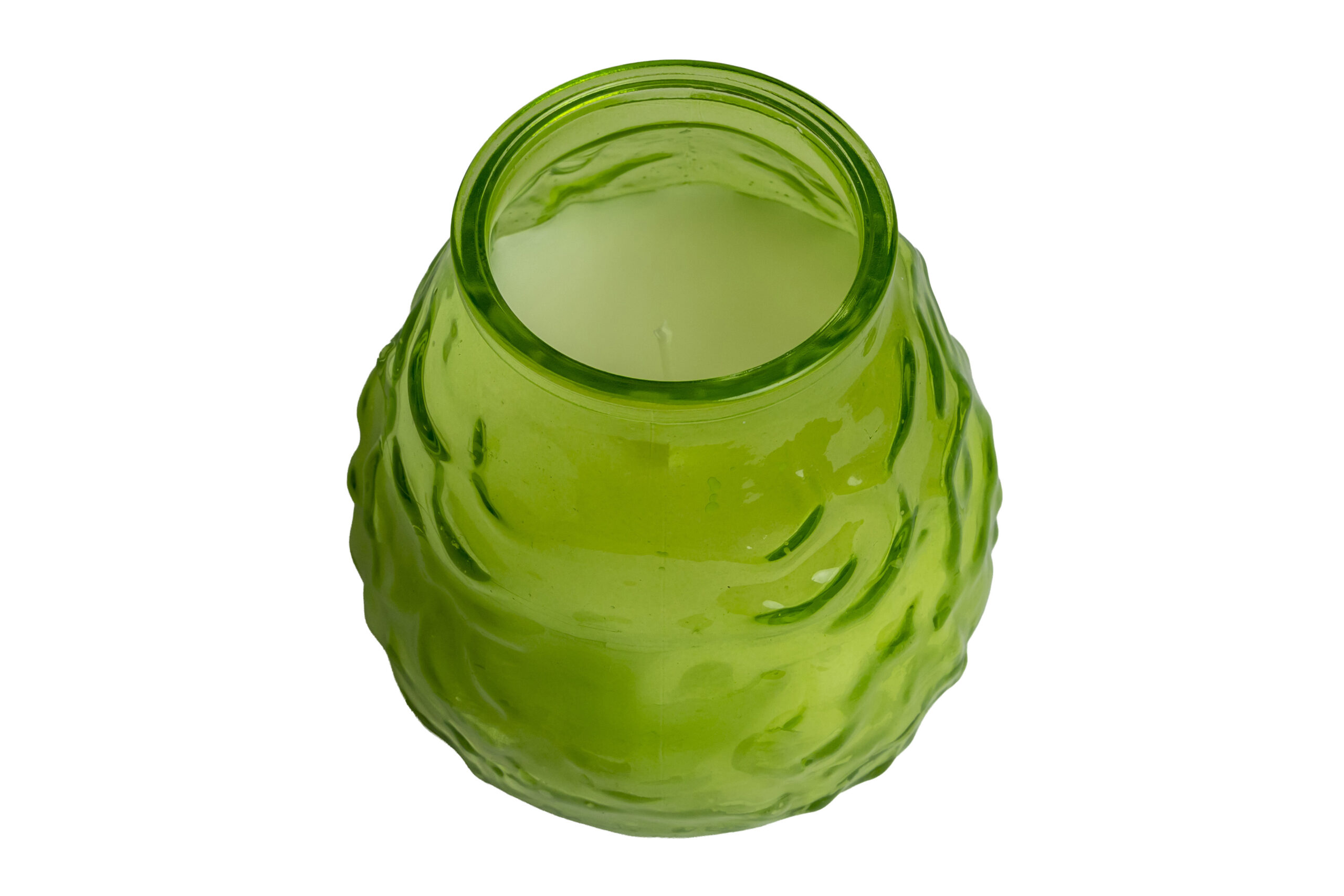 70 Hour Lime Green Low Boy Candle