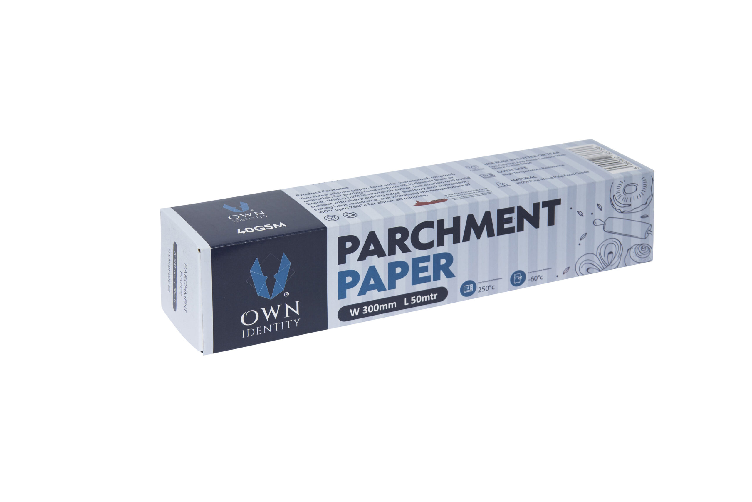 300mm x 50Mtr Own Identity Catering Parchment Paper