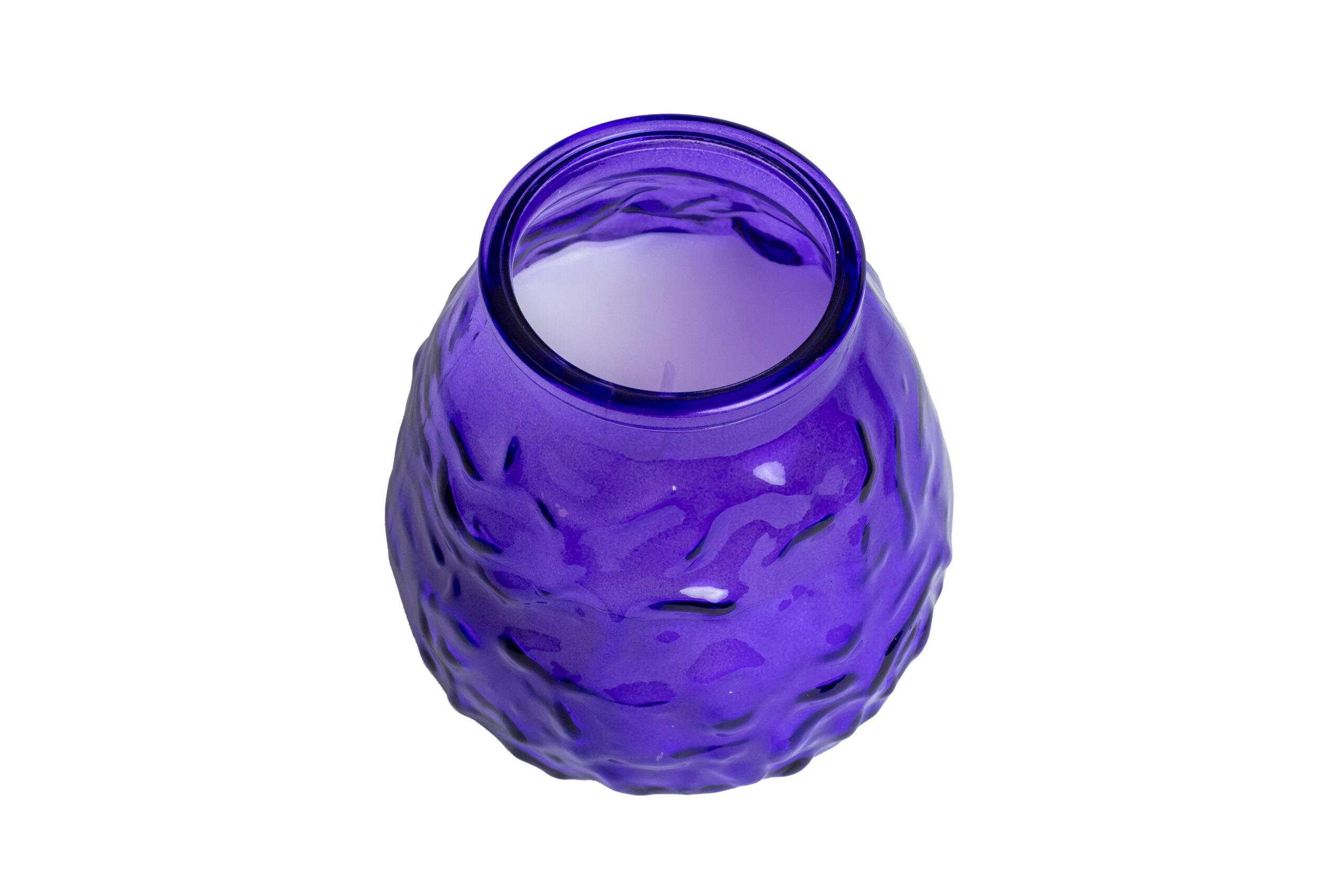 70 Hour Purple Low Boy Candle