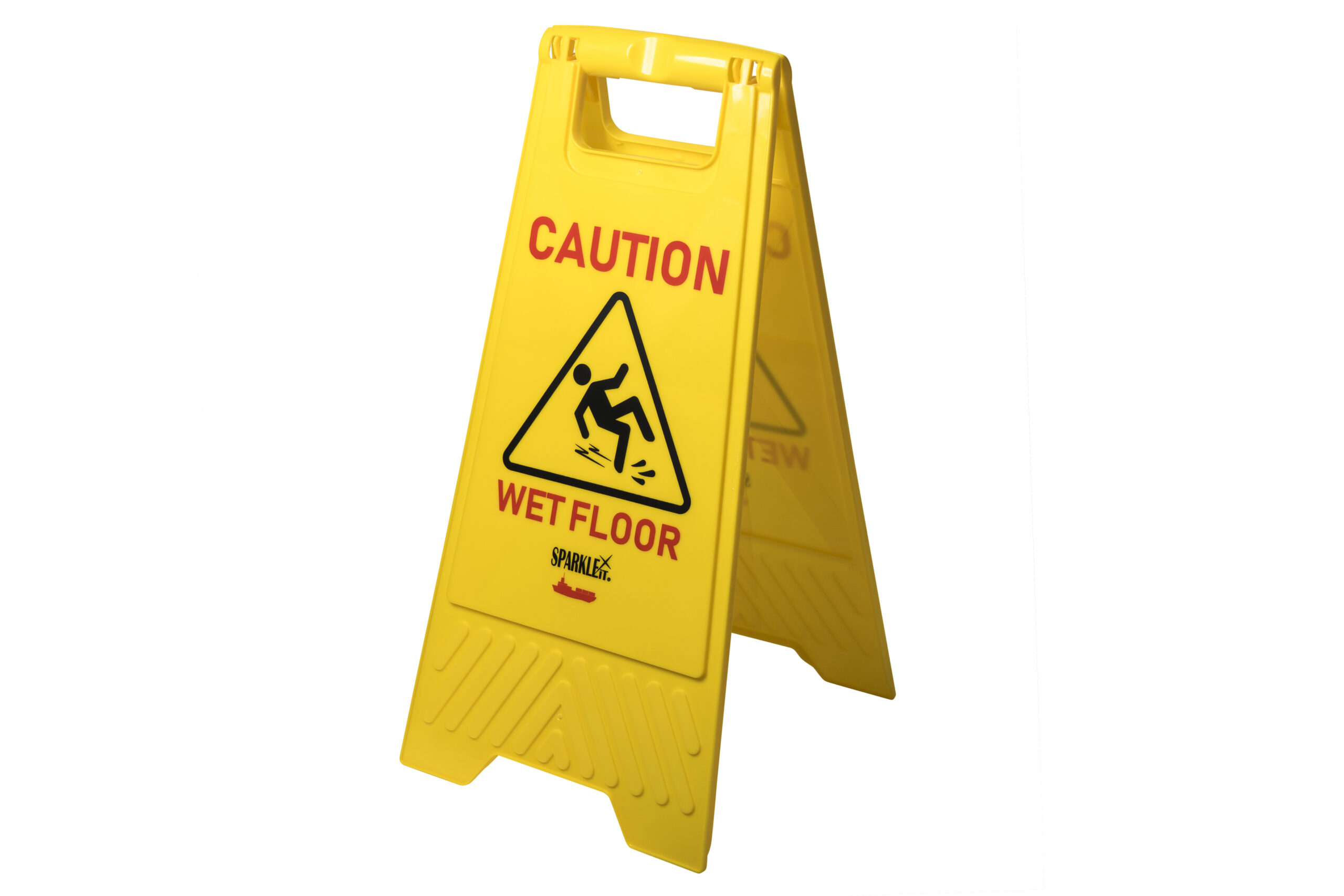 Sparkleit Yellow Wet Floor Sign