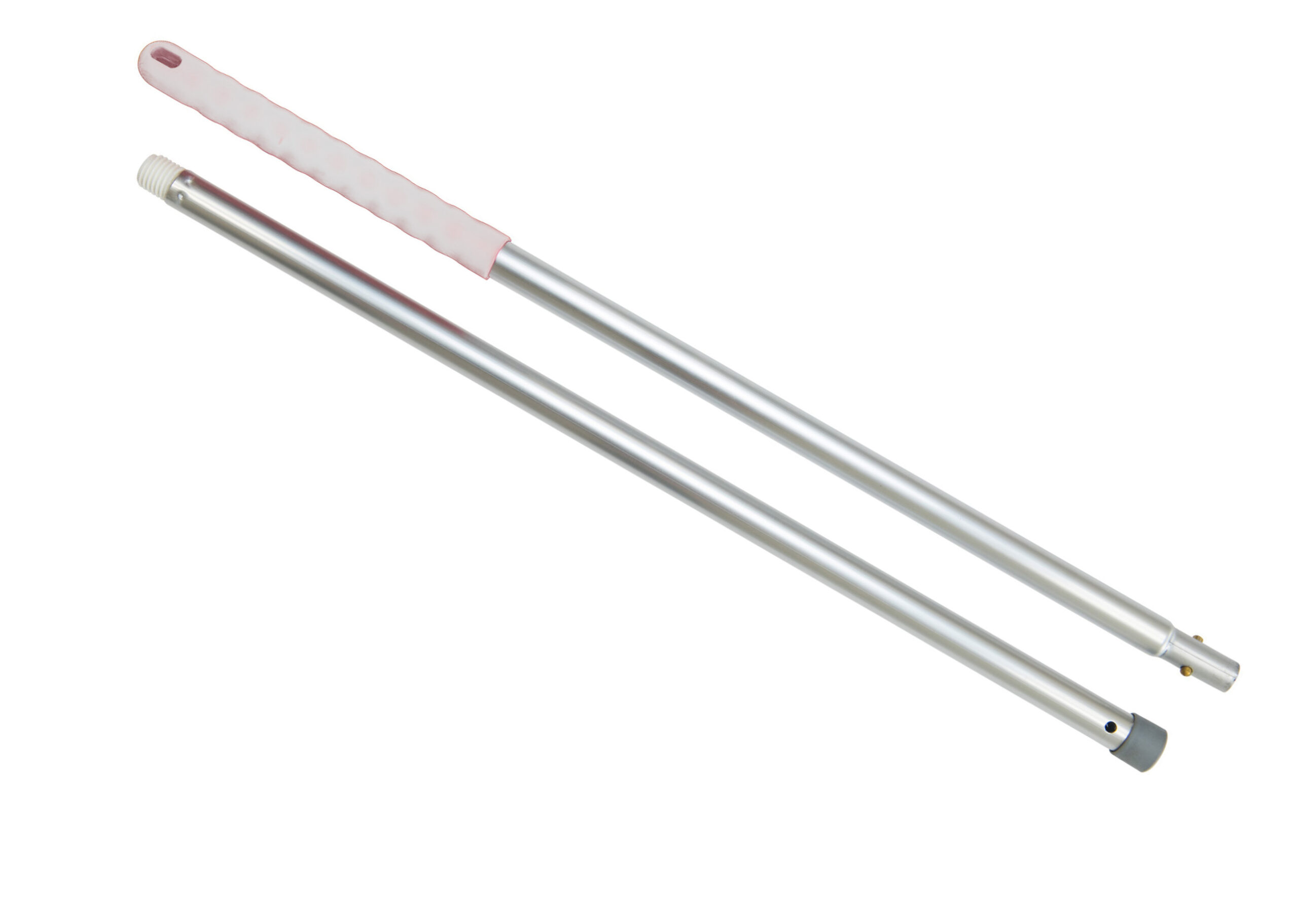 White Colour Coded 2pcs Mop Handle
