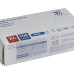 Extra Large Blue Medical Grade Nitrile Examination Gloves