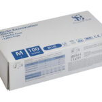 Medium Blue Medical Grade Nitrile Examination Gloves