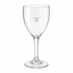 9oz Clear Wine 125ml CE Polycarbonate Glass