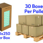 8INCH BLUE & WHITE PAPER STRAW 30x40x250s PALLET DEAL