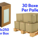 8INCH WHITE PAPER STRAWS 30x40x250s PALLET DEAL